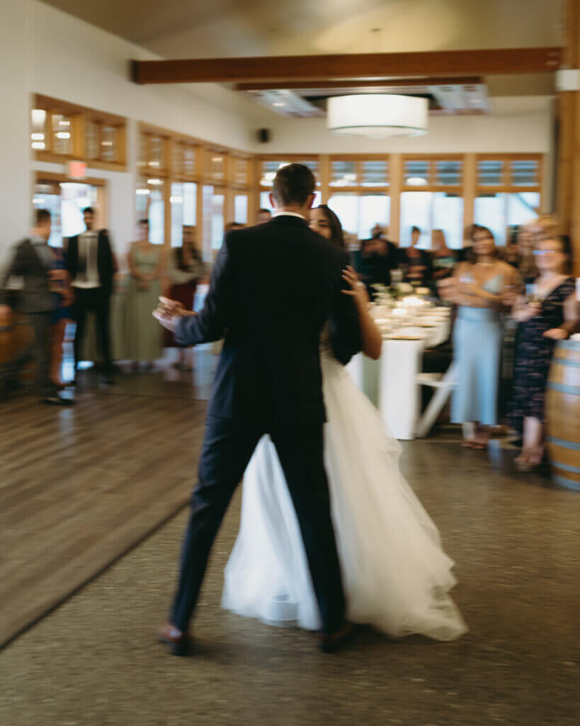 First Dance photo at Church and State wedding venue